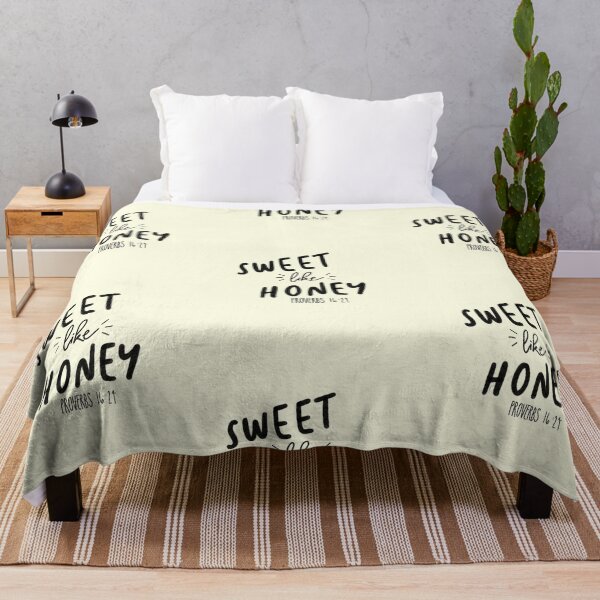 Item preview, Sweet Like Honey - black font designed and sold by Kendyl Stewart.