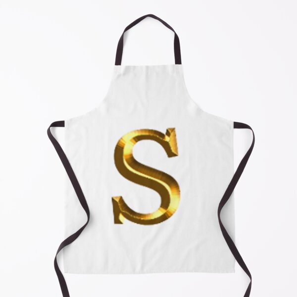 Item preview, Gold Upper Case Letter S designed and sold by molamode.