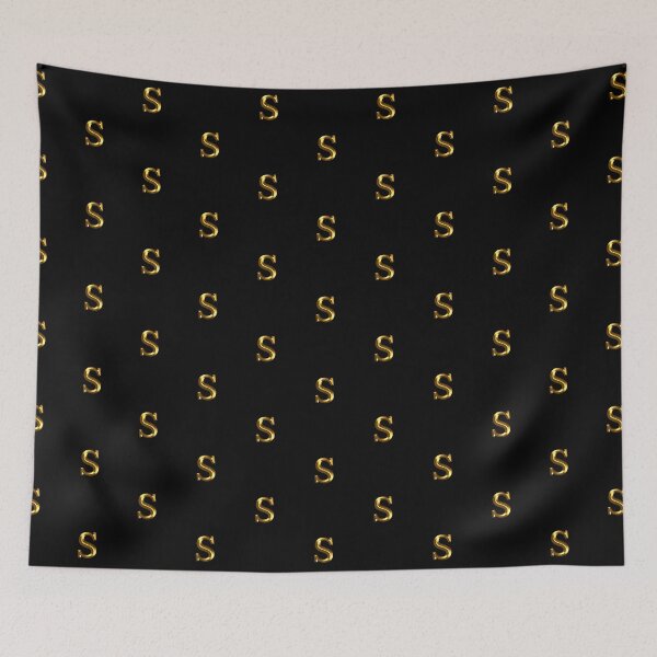 Item preview, Gold Upper Case Letter S designed and sold by molamode.