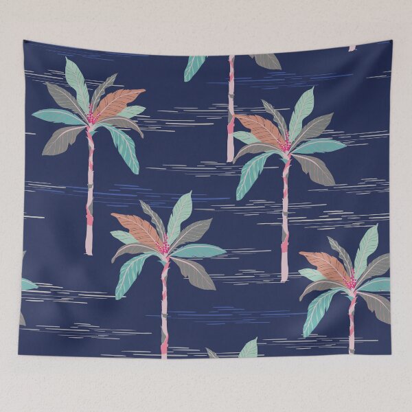 Item preview, Palm Blue Back designed and sold by mischellero.
