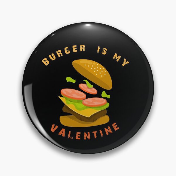 Item preview, Burger is my valentine 2021 designed and sold by Laura J Devera ⭐⭐⭐⭐⭐.