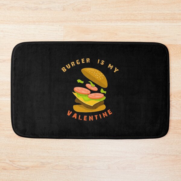 Item preview, Burger is my valentine 2021 designed and sold by Laura J Devera ⭐⭐⭐⭐⭐.