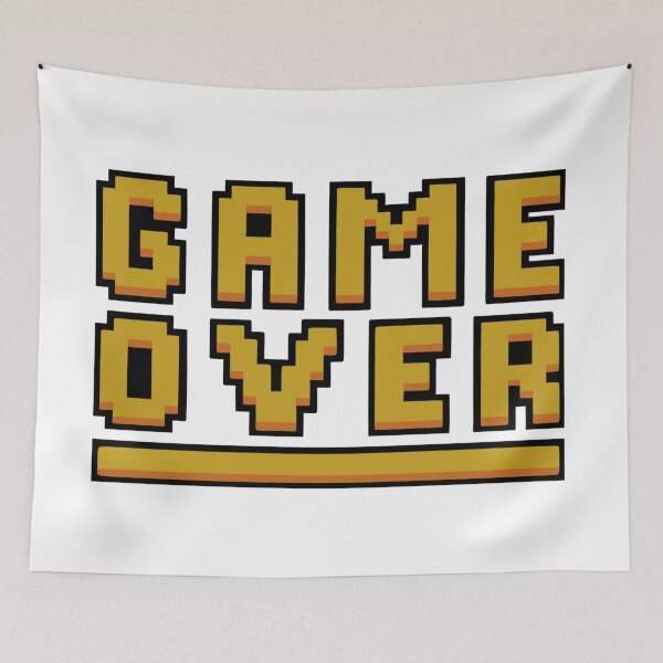 Item preview, GAME OVER designed and sold by Rae & Nova.