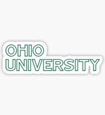 Ohio University Sticker Sticker