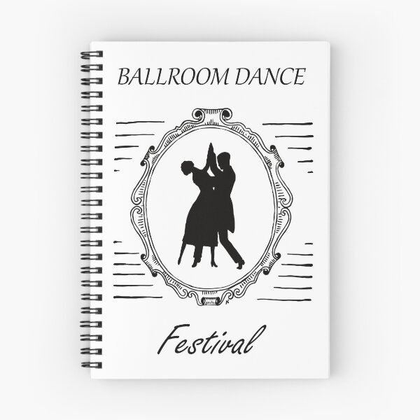 Item preview, Ballroom Dance Festival Retro Vintage Poster with Dancing Couple Shape  designed and sold by Vintage-TM.