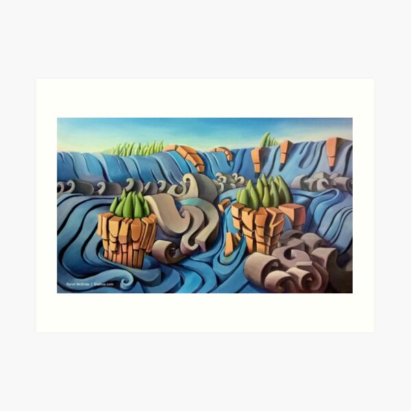 The Iguazu Falls Art Print