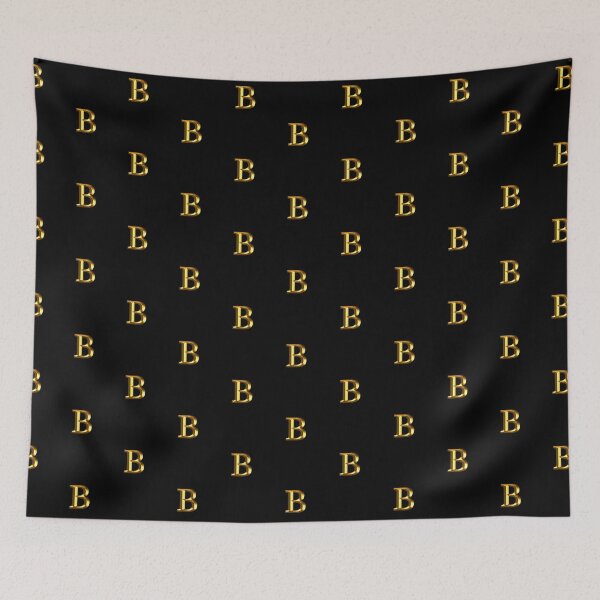 Item preview, Gold Upper Case Letter B designed and sold by molamode.