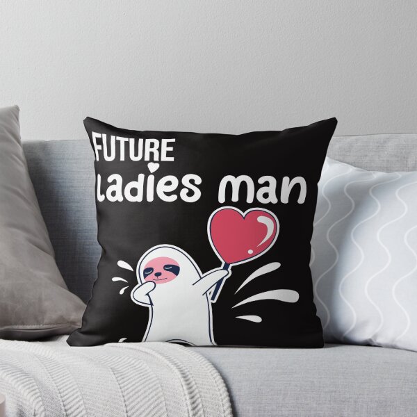 Item preview, Valentine's Sloth Future Ladies Man designed and sold by joanaoberg.