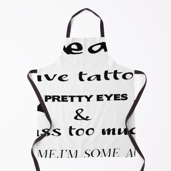 Item preview, Some Aunts Have Tattoos Pretty Eyes And Cuss Too Much Classic T-Shirt designed and sold by JOHNJORDEN.
