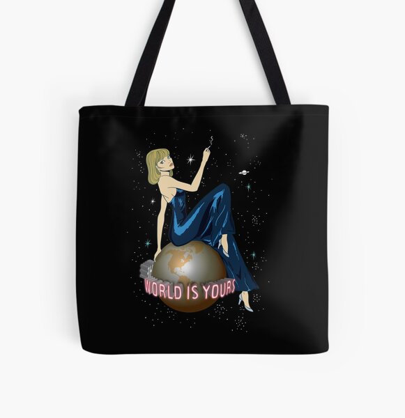 Scarface - Canvas Portrait of Tony & Elvira  Tote Bag for Sale by  TeddysDad