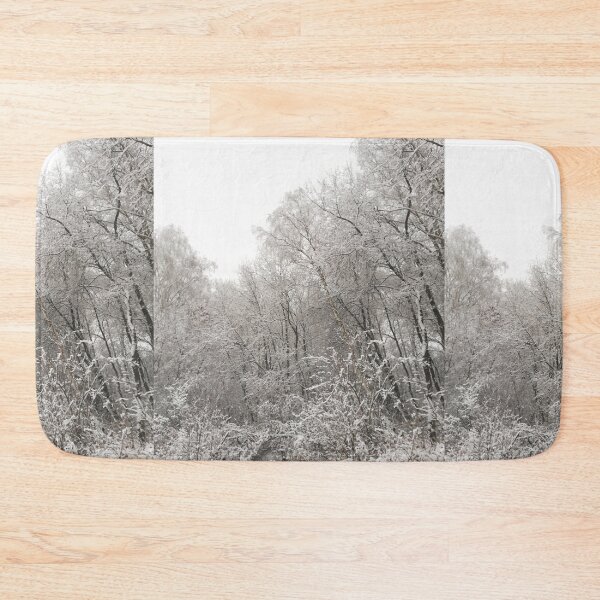 Item preview, winterscape trees covered in snow designed and sold by MiraNomegusta.