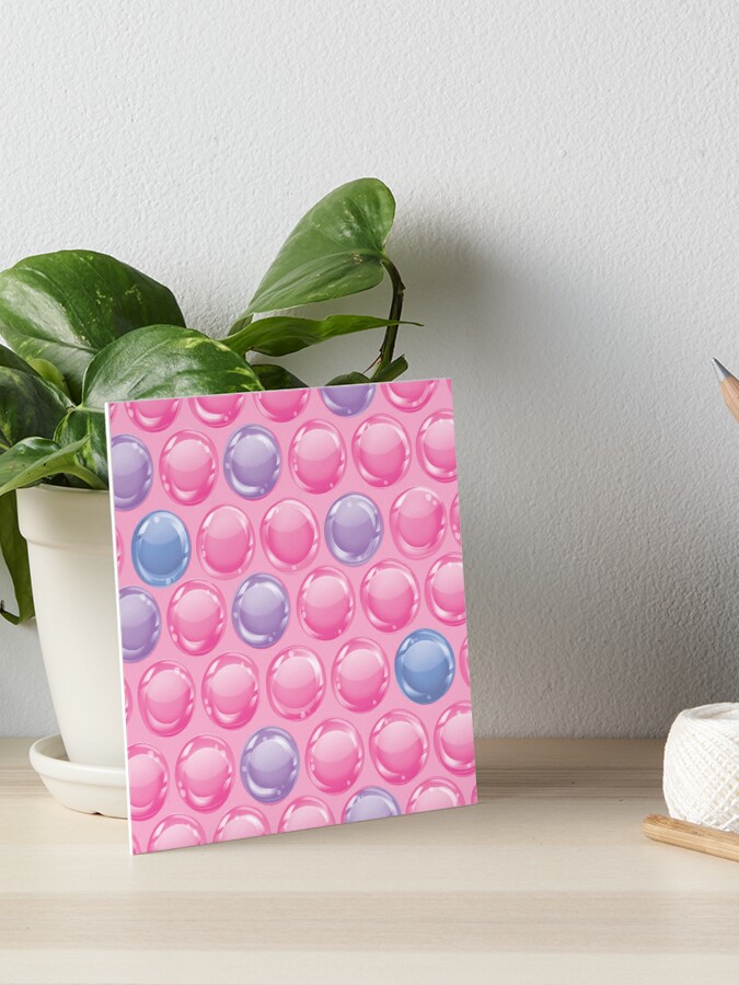 Pink Bubble Wrap | Metal Print