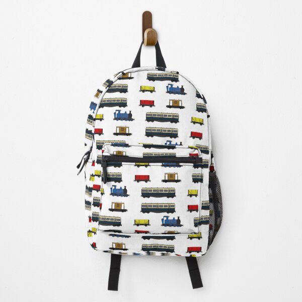 Item preview, Steam Train Magnet Sticker Pack Pattern (Blue Loco) designed and sold by doodlerob.