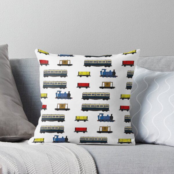 Item preview, Steam Train Magnet Sticker Pack Pattern (Blue Loco) designed and sold by doodlerob.