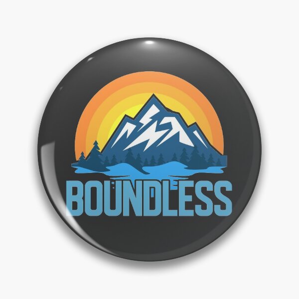 Item preview, Boundless - Light Blue Mountain Sunset designed and sold by Chubuter.
