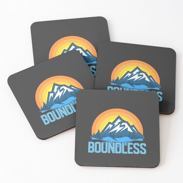 Item preview, Boundless - Light Blue Mountain Sunset designed and sold by Chubuter.