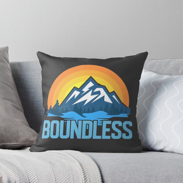 Item preview, Boundless - Light Blue Mountain Sunset designed and sold by Chubuter.