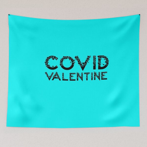 Item preview, Covid Valentine Blue designed and sold by DamaliePierre.