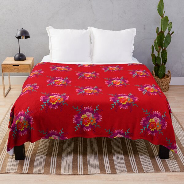 How to Walk Away Bouquet Throw Blanket
