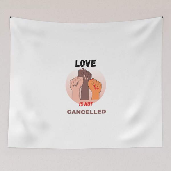 Item preview, Love Is not Cancelled designed and sold by TeaAndPrints.