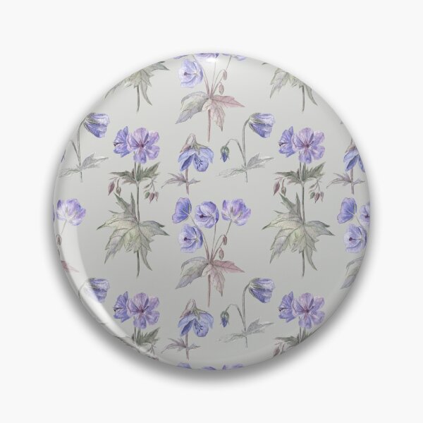 Item preview, Geranium flowers on green designed and sold by Flowersforbear.