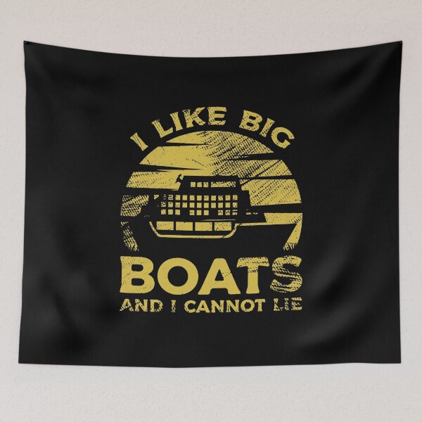 Item preview, I Like Big Boats And I Cannot Lie designed and sold by sesa10.