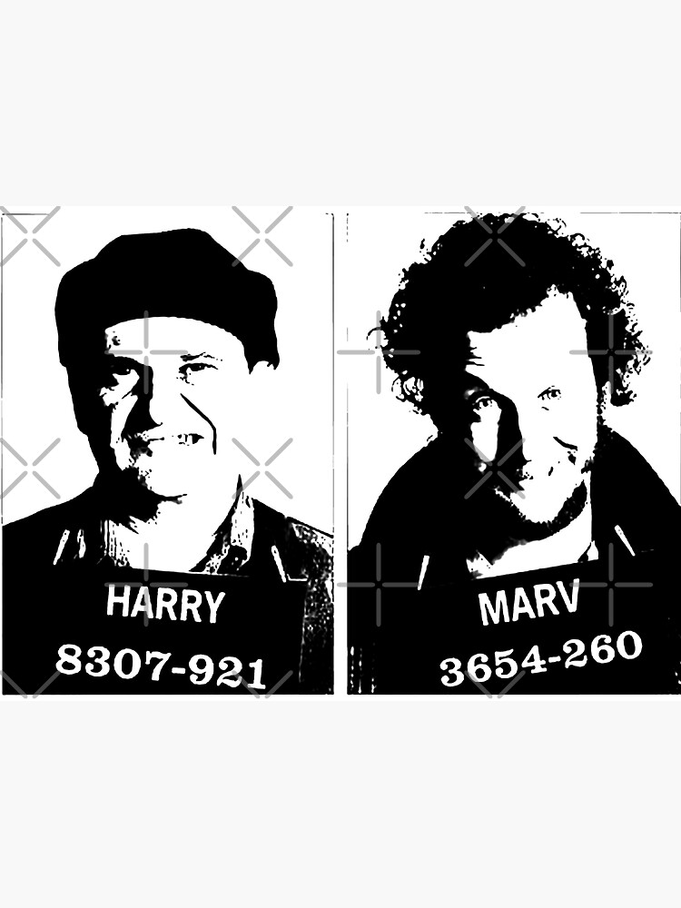 Wet Bandits Wanted Poster - Christmas - Sticker