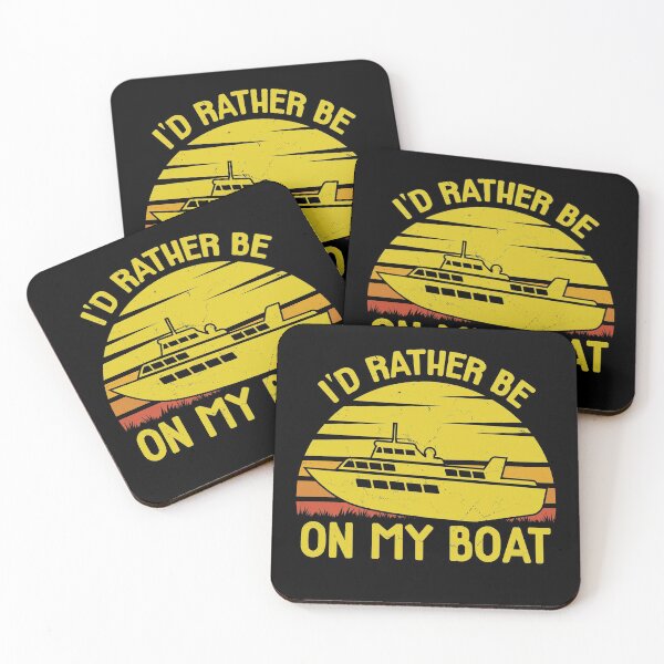 Item preview, I'd Rather Be On My Boat designed and sold by sesa10.