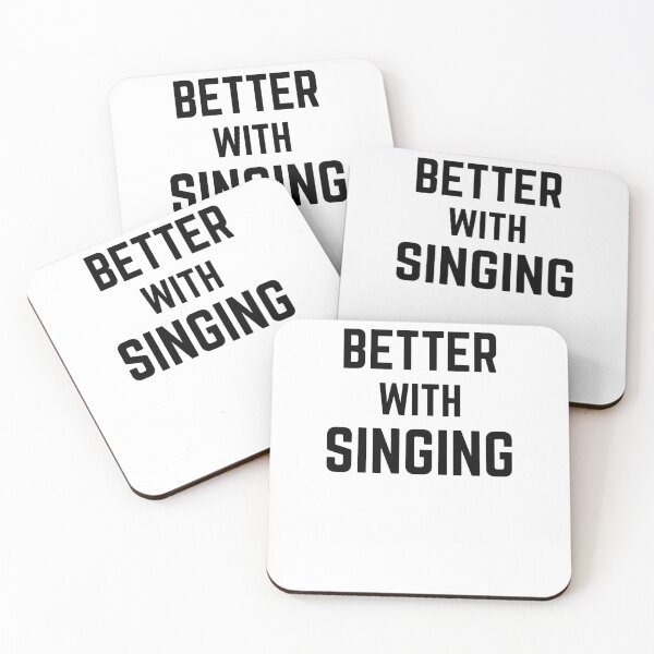 Item preview, Life Is Better With Singing Black designed and sold by Jajulile.