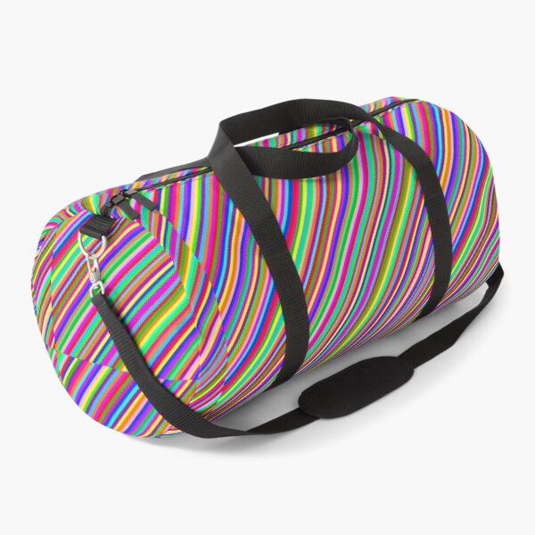 Item preview, Saturn's Rings Diagonal Rainbow Stripe Repeating Pattern designed and sold by Nicolette Olivier.