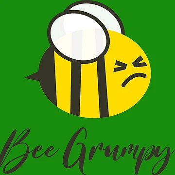 Artwork thumbnail, Bee Grumpy by Roc3Design