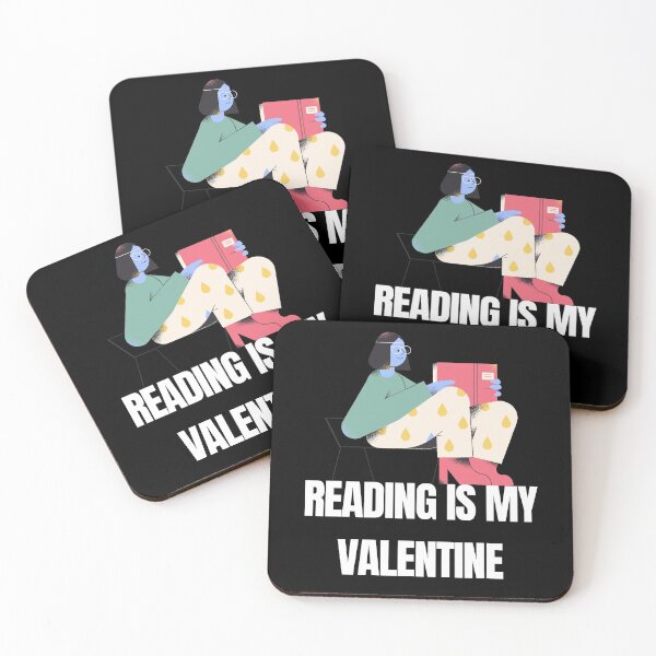 Item preview, reading is my valentine designed and sold by Original1977.