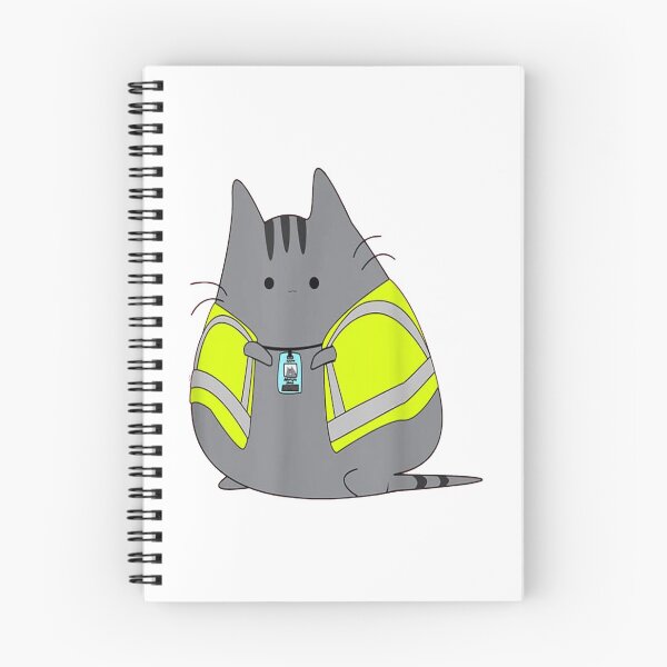 Item preview, Chubby Kitten Wearing Safety Vest, gift Funny designed and sold by murad2020.