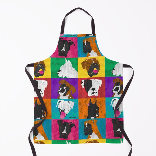Item preview, Retro Pop Art Boxer Dog Breeds designed and sold by FFDoodles.