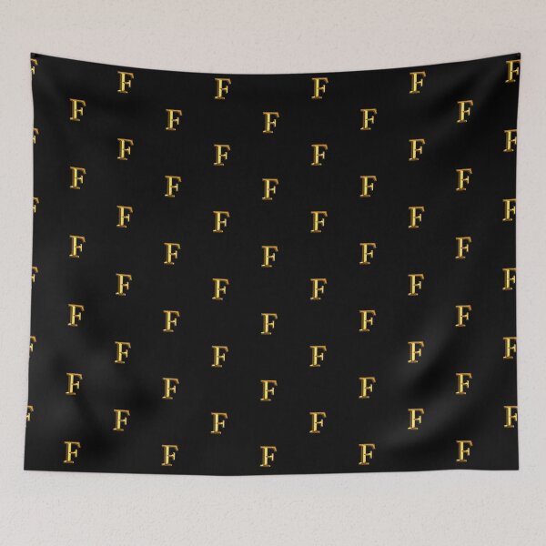 Item preview, Gold Upper Case Letter F designed and sold by molamode.