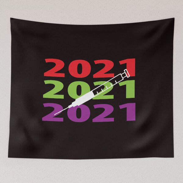 Item preview, 2021 shot covid vaccine get vaccinated designed and sold by JAZTshirt.