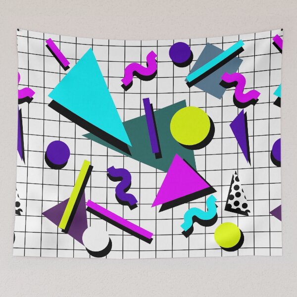 Item preview, 80s pattern vector art designed and sold by Retroperks.