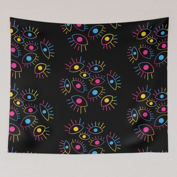 Item preview, Eyes of the Void - Pansexual Pride designed and sold by rollingtape.