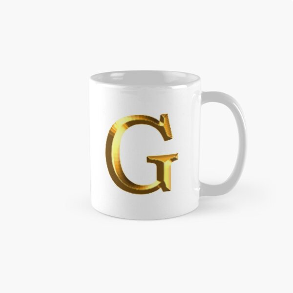 Item preview, Gold Upper Case Letter G designed and sold by molamode.