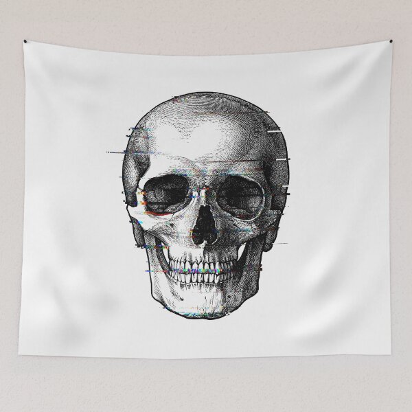 Item preview, Glitch Skull designed and sold by FineArtofMK.