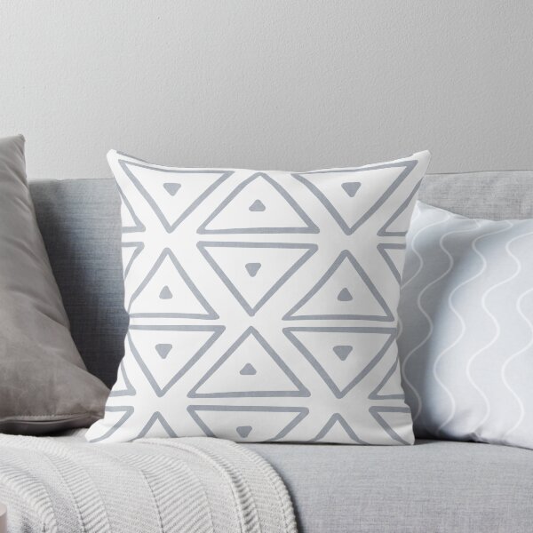 Item preview, Big Triangles in Grey designed and sold by House of Haha.