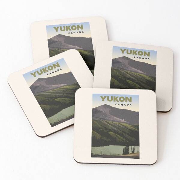 Item preview, Yukon, Canada Classic Travel Poster designed and sold by Tortelikeatiger.