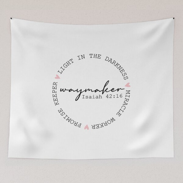 Item preview, Waymaker Isaiah 42:16 Circle designed and sold by 6thStDesigns.