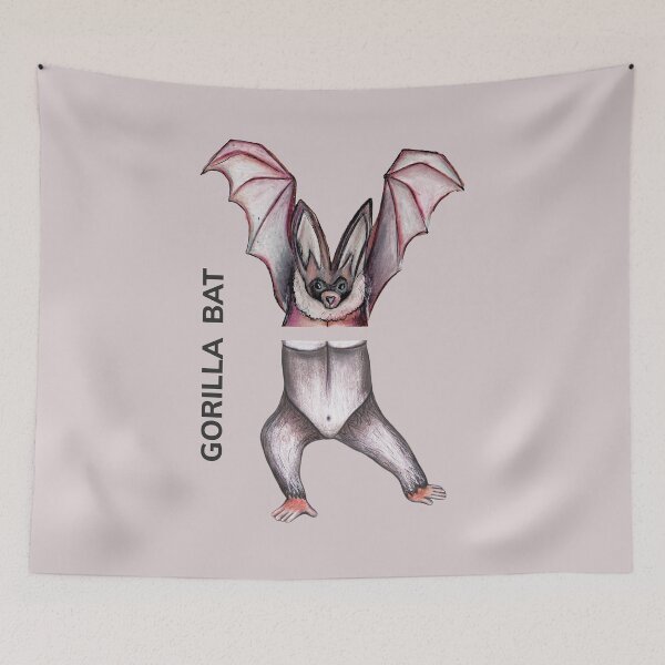 Item preview, GORILLA BAT by FrankenDuo mercury grey designed and sold by FrankenDuo.