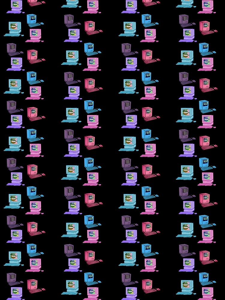 Thumbnail 3 von 3, Tuch, Pixel Computer Sticker Pack designt und verkauft von HummingGhost.