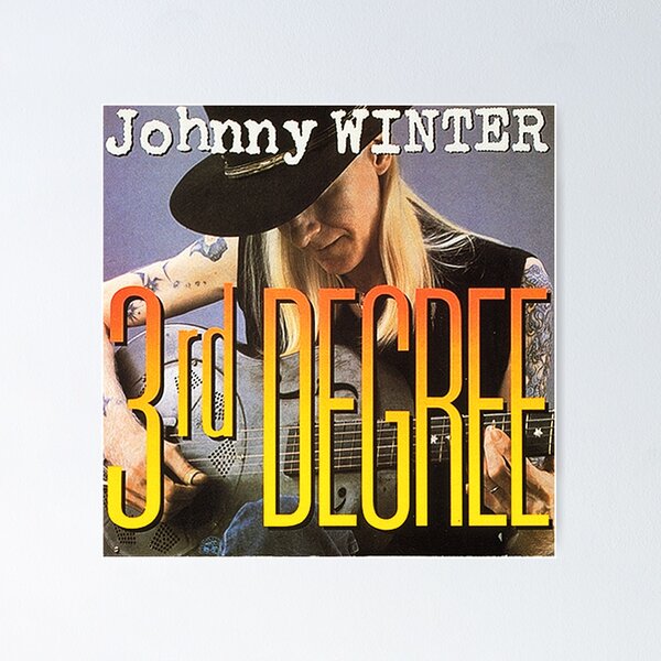 Artikel-Vorschau von Johnny Winter - 3. Grad., designt und verkauft von Inmigrant.