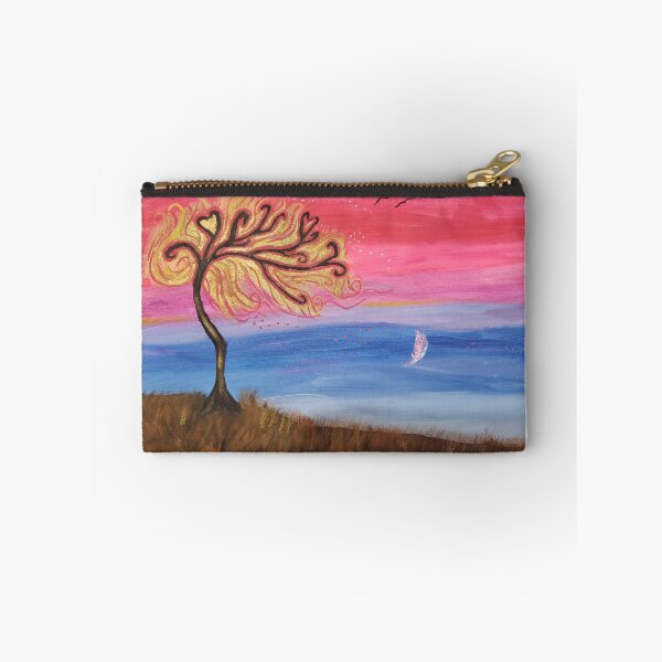 Item preview, Golden heart tree by the water designed and sold by Raineylanes.