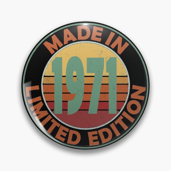 Item preview, Made In 1971 Limited Edition Retro Vintage designed and sold by Qudkin.