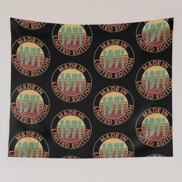 Item preview, Made In 1971 Limited Edition Retro Vintage designed and sold by Qudkin.