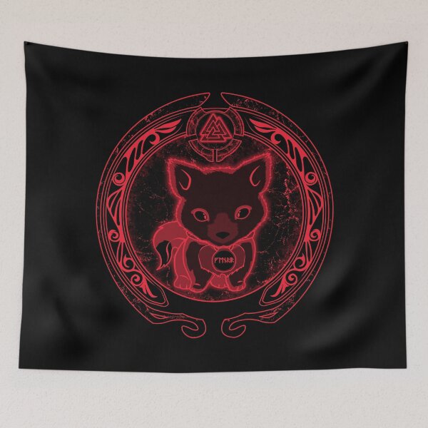 Item preview, Fenris Wolf designed and sold by NicGrayGraphic.